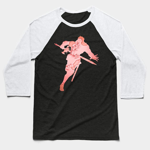 Saber: Driven Mercenary Baseball T-Shirt by Raven's Secret Shop